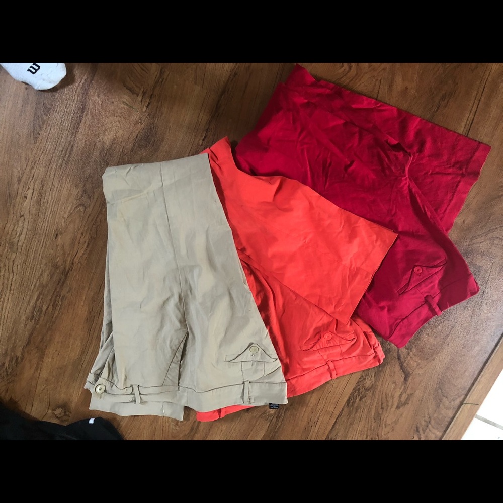 3 pair of lane Bryant stretch dress pants